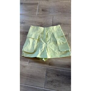 Lululemon Relaxed-Fit Super-High-Rise Cargo Short 4"‎ Kholrabi Green Size 8